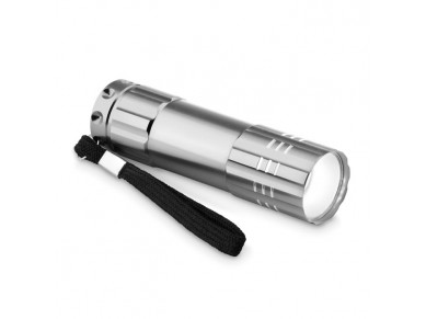 Фонарик алюминиевый диодный Arcolight тускло-серебряный