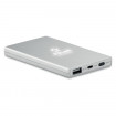 Повербанк 4000 Light up серебряный