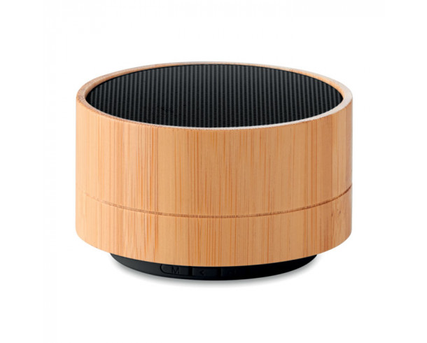 Колонка Bluetooth из бамбука Sound bamboo черный